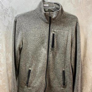 Size M Men's Sonoma Gray Zip up Sweater